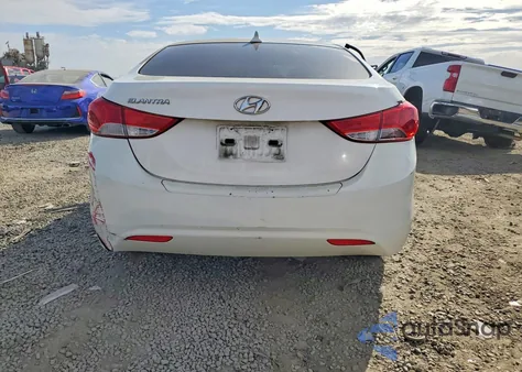 2013 Hyundai Elantra Gls from USA, damaged, VIN 5NPDH4AE7DH395797